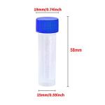 25 Pack of 5ml Purple Test Tubes with Caps