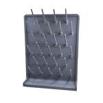 YTFLOT Wall-Mount Lab Drying Rack with 27 Pegs