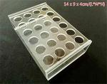 5ml Plastic Test Tube Rack Holds 24 Tubes
