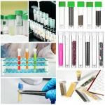 25 Pack of 5ml Purple Test Tubes with Caps