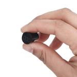 40 Pieces (Same Size) Very Small Solid Rubber Stoppers - Size #000-13mm (0.51in) x 8mm (0.31in) - 17mm (0.66in) Long - Black Lab Plug