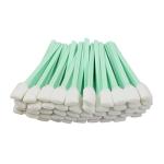LOVEDAY 100pc 5.1" Square Rectangle Foam Cleaning Swab Sticks for Solvent Format Inkjet Printer Roland Optical Equipment