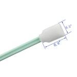 LOVEDAY 100pc 5.1" Square Rectangle Foam Cleaning Swab Sticks for Solvent Format Inkjet Printer Roland Optical Equipment