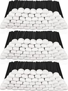 500 Pack Cleaning Swabs 5.1 Inch, Foam Tips Sponge Sticks for Printer, Electronics, Camera, Optical Lens, Sewing Machine(Black)