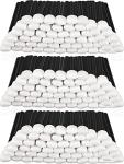 500 Pack Cleaning Swabs 5.1 Inch, Foam Tips Sponge Sticks for Printer, Electronics, Camera, Optical Lens, Sewing Machine(Black)