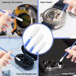 Wellgler's 3.65" Cleaning Swabs,Multi-Purpose Cleanroom Foam Tip Cleaning Swabs for Camera, Optical Lens, Arts and Crafts, Painting, Gun, Automotive Detailing .200PCS(Blue)