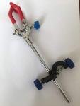 3-Prong Lab Clamp with Stand Holder