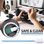 Foam Printer Cleaning Swabs Sticks - BIHYM Square Lint-Free Foam Tip Swab for Camera, Inkjet Printer, Painting, Optics Lens Equipment (100PCS)