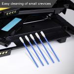 200 Pcs/Blue / 3.66 inch Foam Swab Cleaning Swab Foam Tips Sponge Stick for Inkjet Printer Print Head Camera Optical Lens Optical Equipment