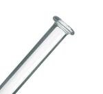 EISCO 10PK Glass Stirring Rods, 11.8" - Spade & Button Ends, 6mm Diameter - Excellent for Laboratory or Home Use - Borosilicate 3.3 Glass