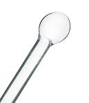EISCO 10PK Glass Stirring Rods, 11.8" - Spade & Button Ends, 6mm Diameter - Excellent for Laboratory or Home Use - Borosilicate 3.3 Glass