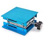 Lab Jack Stand Table Lift, Aluminium Oxide Laboratory Support Jack Platform Lab Lift Stand Table Lab Stand Lifter (4"X4")