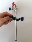 3-Prong Lab Clamp with Stand Holder