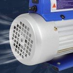 GYZJ 3.5 CFM Rotary Vane Economy Vacuum Pump 1/4HP Single Stage for A/C HVAC Refrigerant Recharging Auto Repair R410a R134 with Oil…
