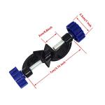 3-Prong Laboratory Clamps with Stand Holder (2)