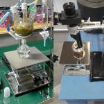 HFS(R) 12x12" Stainless Steel Lab Jack Lift Table Scissor Stand Platform Max. Height 18" Load 25kg/55lbs