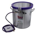 BVV Vacuum Chamber for Resin Infusion & Wood Stabilization (15 Gallon) - High Strength & Durable Aluminum Vacuum Degassing Chamber Kit with Vacuum Pad, Gauge, HVAC Hose & Air Filter