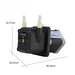Stepper peristaltic pump 24V high flow Kamoer KPHM400 lab liquid dosing pump 400ml/min variable speed