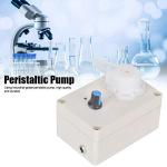 Peristaltic Pump,Peristaltic Liquid Pump 10ml -250ml/min Adjustable Flowing Peristaltic Dosing Pump for Aquarium Lab Analytical US Plug 110‑240V