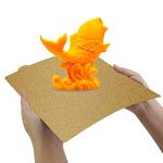 Double Sided Textured PEI Printing Bed, 3D Printer Parts Printing Plate Frosted PEI Surface257x257mm for Bambu Lab X1/X1C/X1E/P1P/P1S/A1 3D Printer (without Magnetic Bottom Sheet)