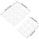 POPETPOP 4pcs Tray 12 spot Plate Board Ceramics Borehole Plate Scientific Color White Suite Culture Plate microplate Products Plate Painting Silas Tool Ceramics