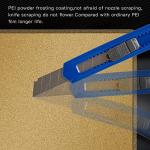 Double Sided Textured PEI Printing Bed, 3D Printer Parts Printing Plate Frosted PEI Surface257x257mm for Bambu Lab X1/X1C/X1E/P1P/P1S/A1 3D Printer (without Magnetic Bottom Sheet)