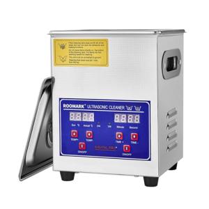Roomark Jewelry Cleaner Ultrasonic Machine, Household Ultrasonic Parts Cleaner, 2L Ring Cleaner Ultrasonic with Digital Display, Timer and Heater