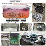 Kaimashi Ultrasonic Cleaner 6.5L with Digital Timer and Heater for Carburetor Parts Cleaning