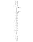 QWORK 24/40 Glass Reflux Condenser for Labs
