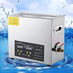 Kaimashi Ultrasonic Cleaner 6.5L with Digital Timer and Heater for Carburetor Parts Cleaning