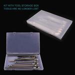 25 Pcs Stainless Steel Lab Spatula Micro Scoop Set Laboratory Tiny Mixing Spatula with Tweezers Long Sampling Spoon for Powders Gel Cap Capsule Filler (25Pcs)