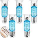 Stainless Steel Insect Pins Kit Specimen Entomology Pins Butterfly Collections Needles Variety Pack for School Lab Entomology Dissection Butterfly Collectors (500 Pieces, 5 Sizes)