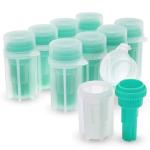 Fecal Test Kit for Pets (White and Green, 50 Pack)