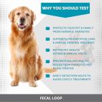 Fecal Loop for Small and Medium Animals, Stool Sample Collection Kit for Small Dogs, Goats, Sheep and Other Small Animals. Take Stool Samples Quickly and Easily with Reusable Double end Loop.