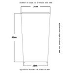 Laboy Glass Liebig Condenser, 300mm, 24/40 Joints