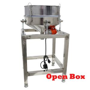 Open Box! Electric Sieve Machine Stainless Shaker Screen Dia 15.7'' 110V 50W