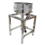 OPEN BOX-Electric Flour Vibrating Screen Shaker with 100 Mesh Screen 110V 50W