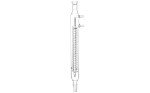 QWORK 24/40 Glass Reflux Condenser for Labs