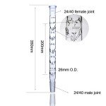 Laboy Glass Fractional Column Vigreux 200mm 24/40 Joint