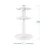 stonylab Pipette Stand, Lab Universal Pipette Holder Pipet Stand Rack for General Pipette Models