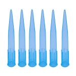 Eowpower 500 Pieces Clear Blue 1000 ul 1 ml Laboratory Lab Plastic Liquid Pipette Pipettor Tips
