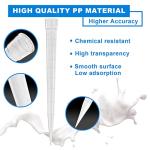 ONiLAB Pipette Tips 10mL 100pcs Lab Universal Plastic Liquid Pipettor Tips Polypropylene (PP),Non-pyrogenic, DNAse/RNAse Free, Autoclavable,Widely Compatible