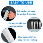 ONiLAB Pipette Tips 10mL 100pcs Lab Universal Plastic Liquid Pipettor Tips Polypropylene (PP),Non-pyrogenic, DNAse/RNAse Free, Autoclavable,Widely Compatible