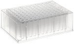 BrandTech 701352 Polystyrene Round Bottom Deep Well Micro Titration Plate with 96 Wells, 1.1mL Volume (Pack of 32)