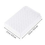 VILLCASE 48 Well Tissue Culture Plate with Lid, Plastic Clear Flat Bottom Individual Pack for Lab Equipment
