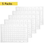 PER4MANCE 96 Deep Well Plate - Non-Sterile 2.2 mL V-Bottom Square Well, Deep Well Plate Made of Polypropylene, Pack of 5 Deep Well Plate