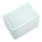 Celltreat 229572 96 Opaque Polypropylene Deep Well Storage Plate, 2.0 mL, Non-Sterile, Pyramid-Bottom, 5 per Bag (Pack of 25)