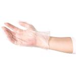 ForPro Disposable Vinyl Gloves, Clear, Industrial Grade, Powder-Free, Latex-Free, Non-Sterile, Food Safe, 2.75 Mil. Palm, 3.9 Mil. Fingers, X-Large, 100-Count