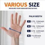 Supmedic Nitrile Exam Glove, 3.5 mil Disposable Medical Gloves Powder-Free Latex-Free, Box of 100 pcs (Blue) (Small)