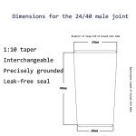 Laboy 300mm Allihn Condenser with 24/40 Joints